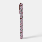 Hand-drawn Lenten Cross and Roses IPhone Case Hülle (Linke Seite)