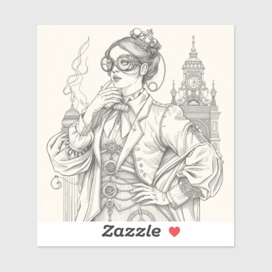 hand-drawn line art,  aufkleber (Blatt)