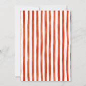 Hand Drawn Making Spirit Bright Christmas Party Einladung (Rückseite)