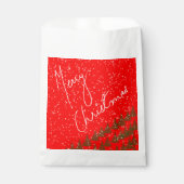 Hand-Drawn Merry Christmas Geschenktütchen (Vorderseite)