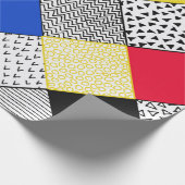 Hand Drawn Patchwork Background. Childish textured Geschenkpapier (Ecke)
