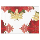 Hand Drawn Poinsettia Tischdecke (Vorderseite (Horizontal))