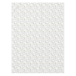 Hand Drawn Queen Anne's Lace-Blume Tischdecke