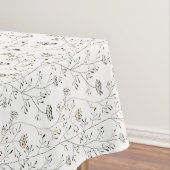 Hand Drawn Queen Anne's Lace-Blume Tischdecke (Beispiel)