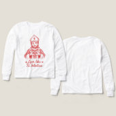 Hand Drawn Red Love Like St. Valentine Heart (Design Vorderseite & Rückseite)