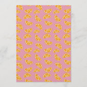 Hand-drawn Refreshing Oranges Seamless Pattern Einladung (Vorderseite)