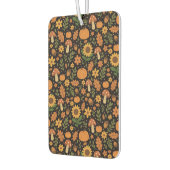Hand Drawn Rustic Fall Pattern Air Freshener Autolufterfrischer (Links)