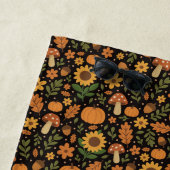 Hand Drawn Rustic Fall Pattern Beach Towel Strandtuch (Beispiel)