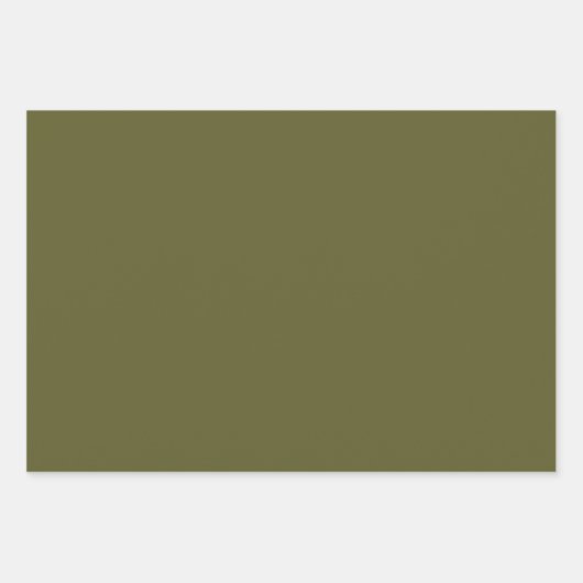 Hand Drawn Rustic Fall Pattern Wrapping Paper Set Geschenkpapier Set (Vorderseite 3)