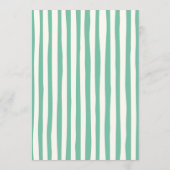 Hand Drawn Scribble Doodles Green St Patrick's Day Einladung (Rückseite)