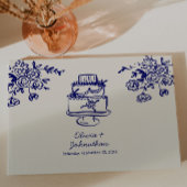 Hand Drawn Scribbles/Doodles Wedding Gästebuch