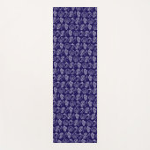 Hand-drawn Seashell Patterned Yoga Mat Yogamatte (Vorderseite)