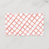 Hand-drawn Strawberry Bridal Shower Recipe Request Begleitkarte (Rückseite)