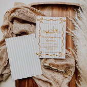 Hand Drawn Thanksgiving Dinner Invitation Einladung