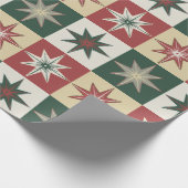 Hand Drawn Twinkle Stars (Quilt Version) Geschenkpapier (Ecke)