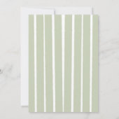 Hand Drawn Vino Before Vows Bridal Shower  Einladung (Rückseite)