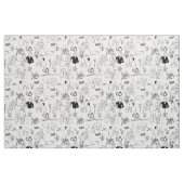 hand drawn wedding marriage engagement proposal stoff (Fat Quarter (45,7 x 55,9 cm))