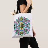 Hand Drawn Whimsical Butterfly Mandala Tasche (Von Nahem)