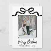 Hand Drawn Whimsical Christmas Feiertagskarte (Vorderseite)