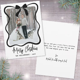 Hand Drawn Whimsical Merry Christmas Feiertagskarte