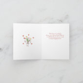 Hand Drawn Whimsical Tee Brautparty Vielen Dank Dankeskarte (Innenseite)