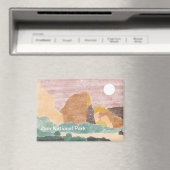 Hand Drawn Zion Nationalpark Magnet (In Situ (Geschirrspüler))