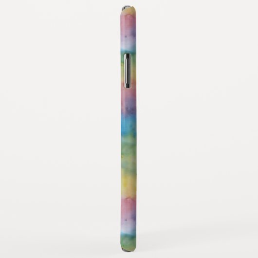 Hand Dyed Rainbow Strip Case-Mate iPhone Hülle (Hinten/Rechts)