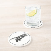 Hand eines Cyborg-Gottes? Untersetzer (Seite)