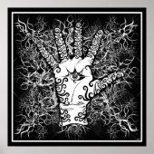 Hand/Empfindung/Strom - Poster (Vorne)