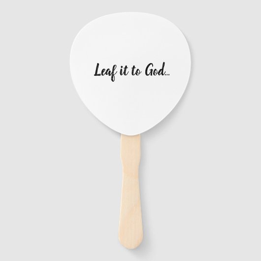 Hand Fan Fächer (Rückseite)