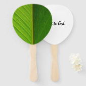 Hand Fan Fächer (Vorne und Hinten)