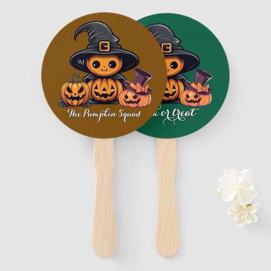Hand Fan : HALLOWEEN Treat #05 Fächer (Vorne und Hinten)
