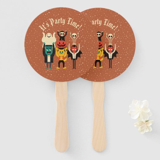 Hand Fans Fächer (Vorne und Hinten)