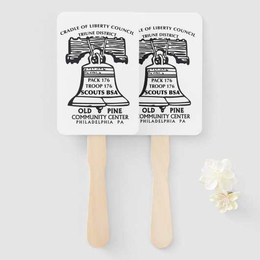 Hand Fans Fächer (Vorne und Hinten)