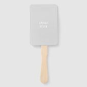 Hand-Fans laden Design hoch Fächer (Vorderseite)