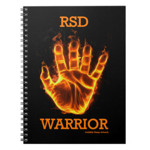 Hand/Flammen...RSD Notizblock