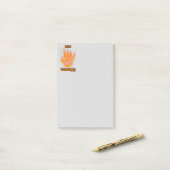 Hand/Flammen...RSD Post-it Klebezettel (Auf Schreibtisch)