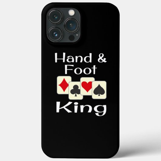Hand-Fuß-King-Kartenspiel-Champion Case-Mate iPhone Hülle (Rückseite)