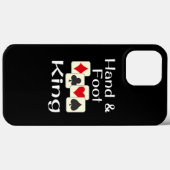 Hand-Fuß-King-Kartenspiel-Champion Case-Mate iPhone Hülle (Rückseite (Horizontal))