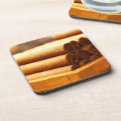 Hand gerollte Zigarren von La Romana Dr. Untersetzer (Linke Seite)