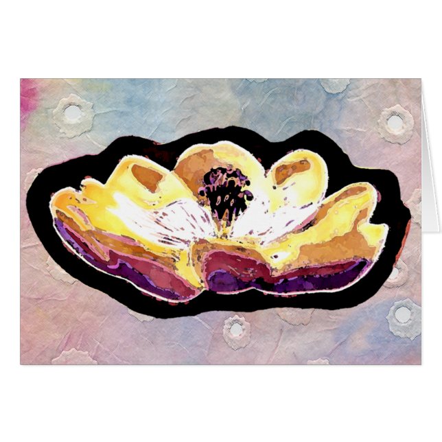 Hand geschnitzte Magnolien-Blume (Vorderseite (Horizontal))