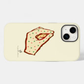 Hand Gesture Strawberry-Kiwi Pizza Case-Mate iPhone Hülle (Rückseite (Horizontal))