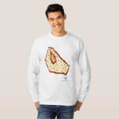 Hand Gesture Strawberry-Kiwi Pizza Unisex LS T-Shirt (Vorne ganz)