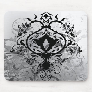 Hand gezeichnet: Friedenstauben-Mausunterlage Mousepad