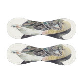 Hand Gezeichnet Wasserfarbenvogel, Ente Baseball (Paneele)