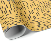 Hand gezeichnet Zebra-Nahtloses Muster mit Linienr Geschenkpapier (Rolleneckpunkt)