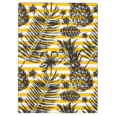 Hand gezeichnete Ananas Klemmbrett (Rückseite)