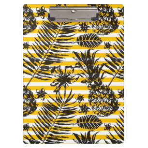 Hand gezeichnete Ananas Klemmbrett