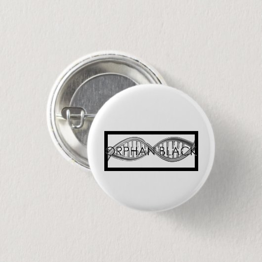Hand gezeichnete DNA Button (Vorne & Hinten)