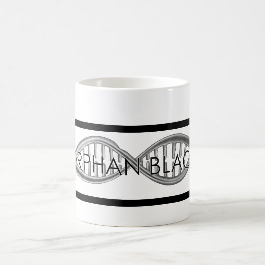 Hand gezeichnete DNA Kaffeetasse (Mittel)